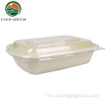 Kotak makan tengah hari yang boleh dibiakkan biodegradable biodegradable biodegradable